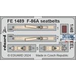 North-American F-86A Sabre seatbelts STEEL 1/48