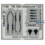 de Havilland Chipmunk T.20 seatbelts STEEL 1/48