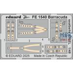 Fairey Barracuda Mk.II seatbelts STEEL 1/48