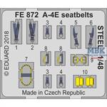 A-4E seatbelts STEEL 1/48