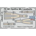 Spitfire Mk.I seatbelts STEEL  1/48