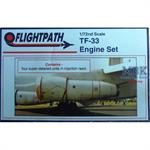 Boeing 707 TF-33 engines