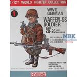 1/12 German Waffen SS Soldier w/ ZB26 LMG