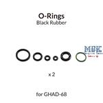 Black O-Rings for GHAD-68