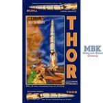 Thor Missile + Launch Pad /  Rakete + Startrampe
