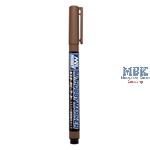Mr. Hobby Marker Super Fine Tip BROWN