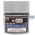 Super Metalic Colours II 10ml Super Matt Aluminium