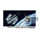 Space Shuttle and Hubble Space Telescope 1:200