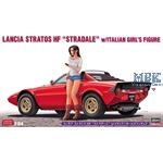 Lancia Stratos HF Stradale inkl. Italienerin  1/24