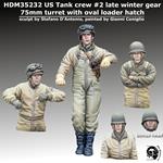 US Tank crew #2 late winter gear 75mm turret late