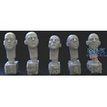 5 heads for 1/32 - 54mm figures #3