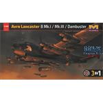 Avro Lancaster B MkI/ B MkIII/ Dambuster 3in 1