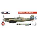 Royal Air Force 1938-41 Paint Set