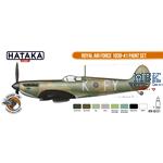Royal Air Force 1938-41 Paint Set (Lacquer)