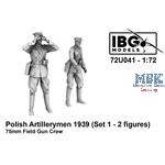 Polish Artillerymen - 75mm Field Gun Crew Set 1