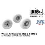 Wheels for Gotha Go 242B-2 & 244B-2