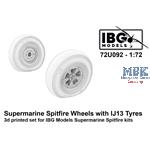 Supermarine Spitfire Wheels with IJ13 Tyres 3D