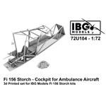 Fieseler Fi 156 - Cockpit for Ambulance Aircraft