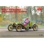 Model T 1913 Speedster with sports car drivers