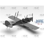 D.H.82A Tiger Moth w. bombs, Br. Training Aircraft
