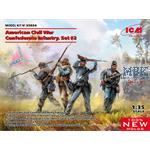 American Civil War Confederate Infantry Set #2