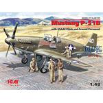 P-51B Mustang + Pilot/Crew