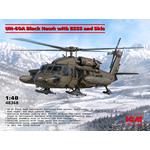 Sikorsky UH-60A Black Hawk with ESSS and Skis