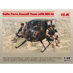 Delta Force Assault Team with MH-6J