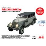 G4 (1935 product.) Soft Top, WWII German Staff Car