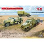 DIORAMA SET - WWII US military vehicles