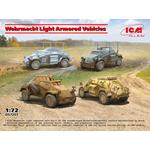 DIORAMA SET - Wehrmacht Light Armoured Vehicles