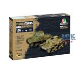 Italienische Panzer M13 / 40 & Semoventi 1:56