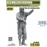 U.S. M8 Greyhound commander figure 1:16