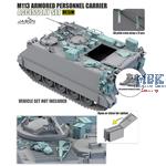 M113 Armored personnel carrier accessory set 1:16