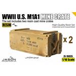WWII U.S. M1A1 Mine Crate 1:16