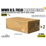WWII U.S. Field K Ration Crate 1:16