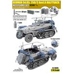 Sd.Kfz.250/3 Ausf.A Halftrack Accessory Set 1:16