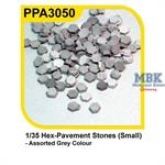 Hexagonal Pavement stones small