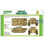 Airbrush CAMO-MASK Jagdpanther Camo Scheme 1