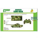 Airbrush CAMO-MASK Chin. 99B MBT Camo Scheme 1