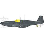 North-American P-51B Birdcage Canopy Masking Tape