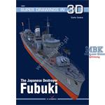Kagero Super Drawings 3D IJN Destroyer Fubuki