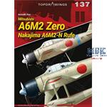 Kagero Top Drawings 137 A6M2 Zero, Nakajima A6M2-N