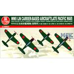 WWII IJN Carrier Aircraft (Late Pacific War) 1:700