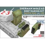 WWII U.S.Army PTO Sherman M4A2/M4A3 Deep wading k.