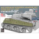 Pacific War Sherman wooden armour set Type A