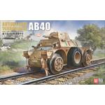 Italian AB 40 Autoblinda Ferroviaria