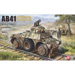 Italian AB 41 Autoblinda Ferroviaria