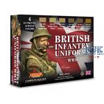 British Uniform Farb / Color Set
