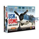 USN + USMC Colors WWII